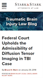 Mobile Screenshot of braininjurylawblog.com